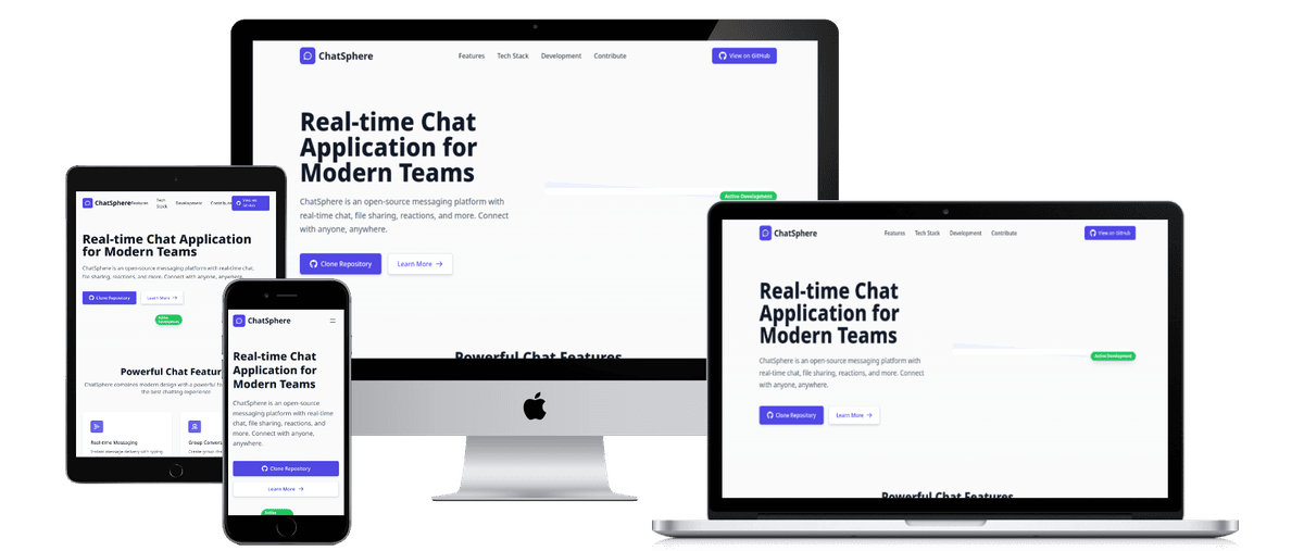 ChatSphere: Real-Time MERN Chat App